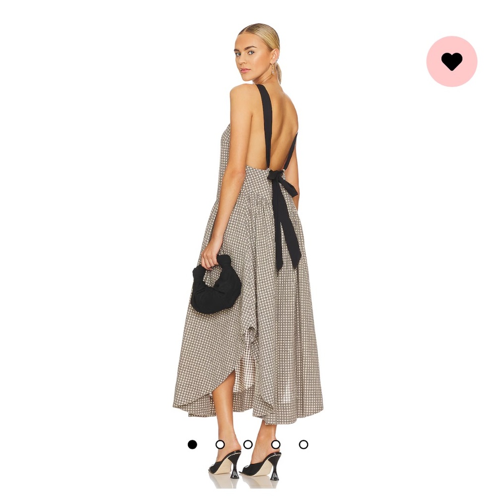 Lovers Rock Maxi Dress in Black Combo